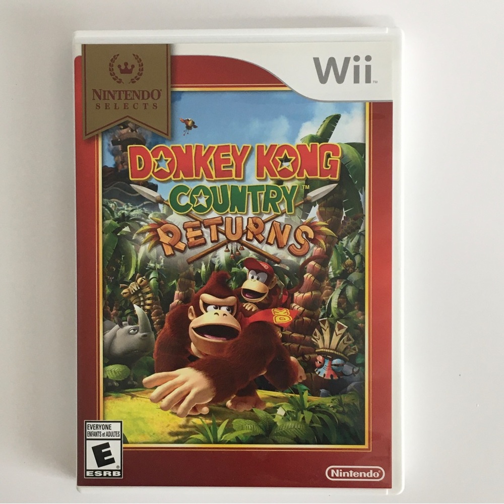 Donkey Kong Country Returns Wii game